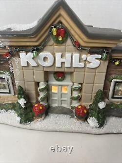 2016 St. Nicholas Square Christmas Village Illuminated Kohl's Department Store