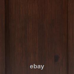 Artisan SOLID WOOD 38 Inch Wide Transitional Medium Storage Cabinet in Russet Br