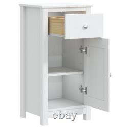 Bathroom Cabinet Floor Cabinet for Living Room BERG Solid Wood Pine vidaXL