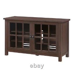 Better Homes & Gardens Oxford Square TV Stand for TVs up to 55, Dark Brown