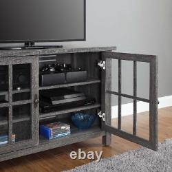 Better Homes & Gardens Oxford Square TV Stand for Tvs up to 55, Gray