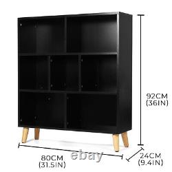 Bookcase Bookshelf Home Multi-layer Floor Rack Shelf Rack Storage Organizer New