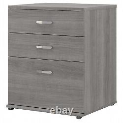 Bush Business Furniture Universal 34 Floor Storage Cabinet with Drawers
