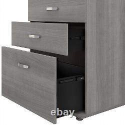 Bush Business Furniture Universal 34 Floor Storage Cabinet with Drawers