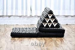 - Comfortable Japanese Floor Mattress Thai Floor Bed with Triangle Cushion