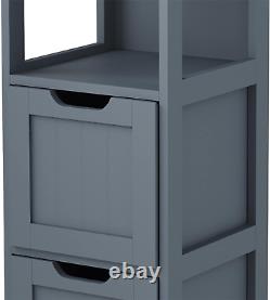 HOMEFORT Bathroom Storage Cabinet, Slim Tall Cabinet, Narrow Floor Cabinet Organ