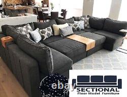 Sectional Customizable Couch Washable Covers- Floor Model