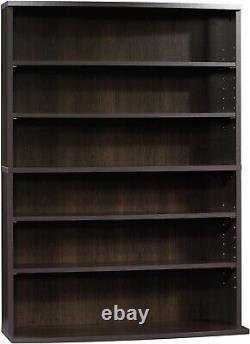 Solid Sturdy Multimedia Storage Tower 6 Shelves Holds 204 DVDs or 390 CDs
