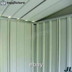 Storage Shed 6'x 4' Metal Shed for Backyard, Garden withLockable Door without Floor