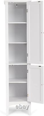 Tall Bathroom Floor Cabinet, Multifunctional Freestanding Storage Cabinet with T