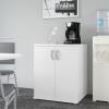 Universal Floor Storage Cabinet with Doors by Bush Business