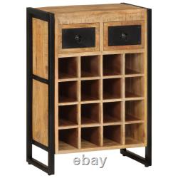 Wine Cabinet Bottle Holder Organizer Floor Wine Cabinet for Book DVD vidaXL