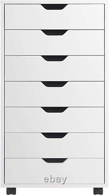 Winsome Halifax Storage/Organization, 7 Drawer, White